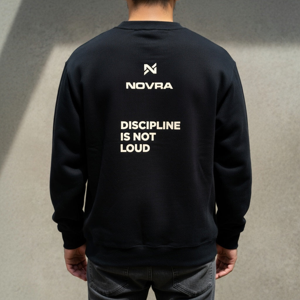 Discipline Is Silent Crewneck Sweatshirt