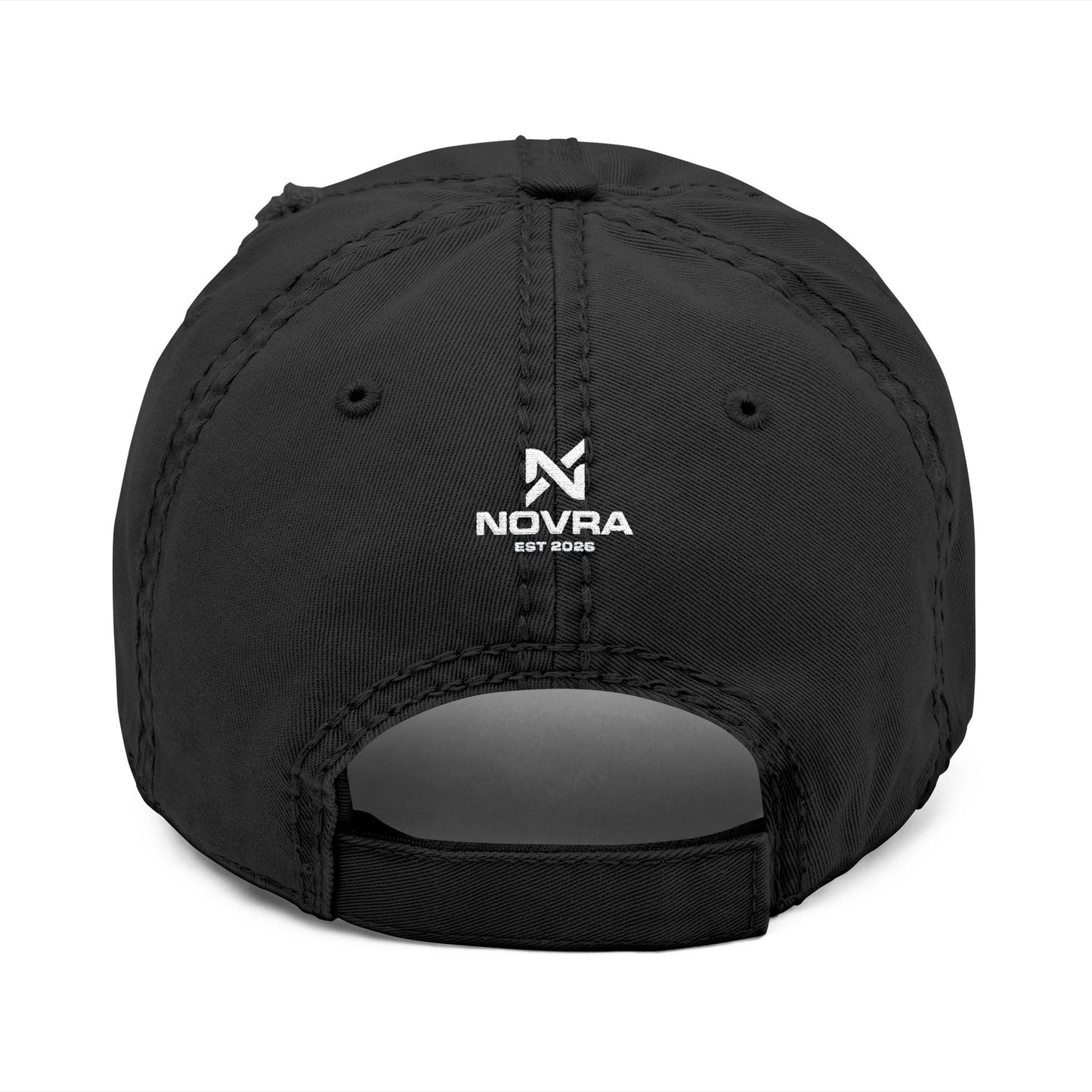 Distressed Dad Hat - "Discipline Is Visible" Embroidered Cap