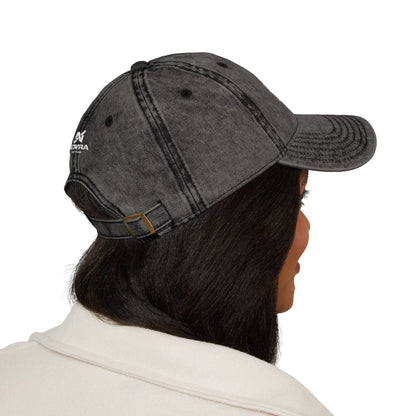 Vintage Embroidered Cap - "Discipline Is Visible" Distressed Baseball Hat