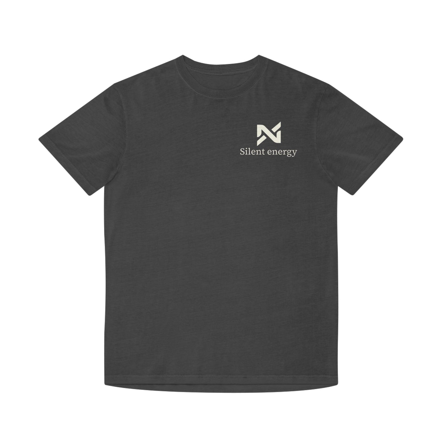 Discipline Over Noise Black Graphic T Shirt – Cream Typography Minimalist Streetwear | NOVRA