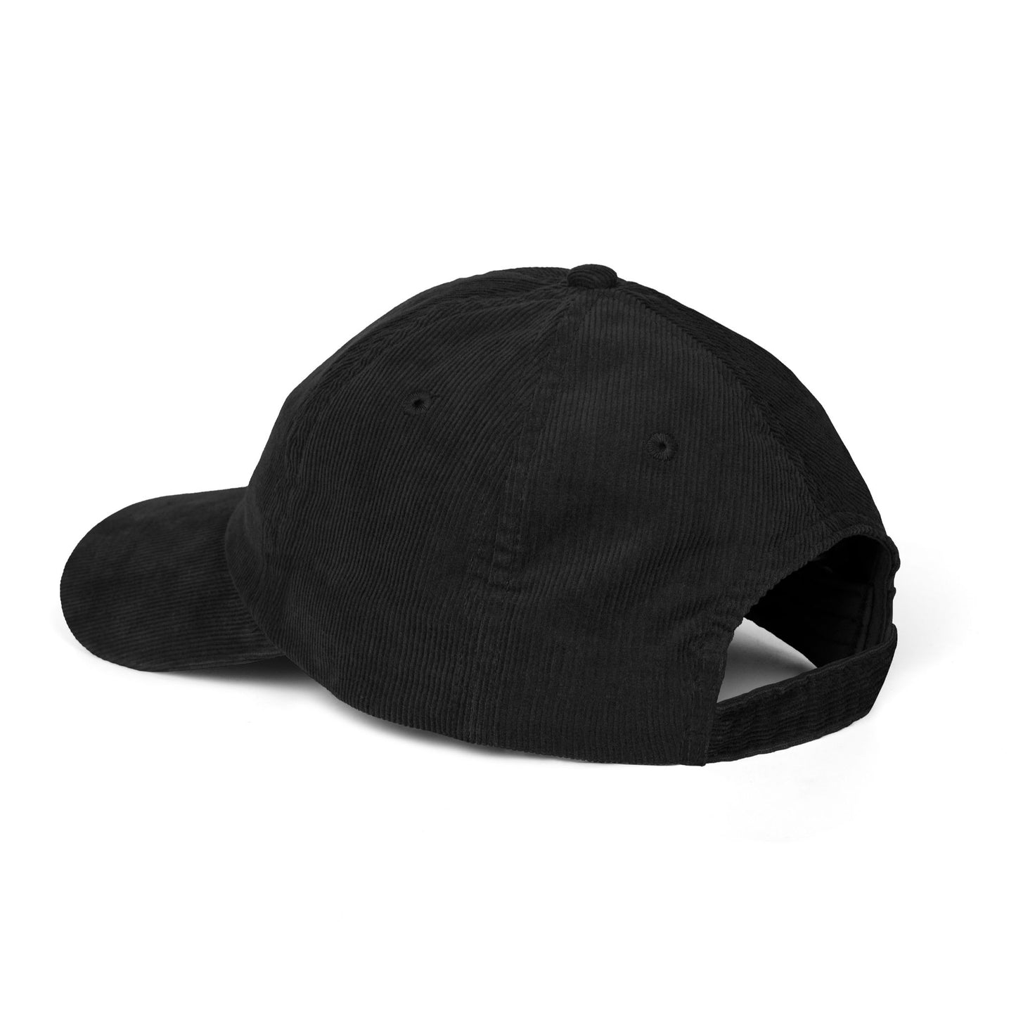 Vintage Corduroy Embroidered Cap — NOVRA Logo Dad Hat