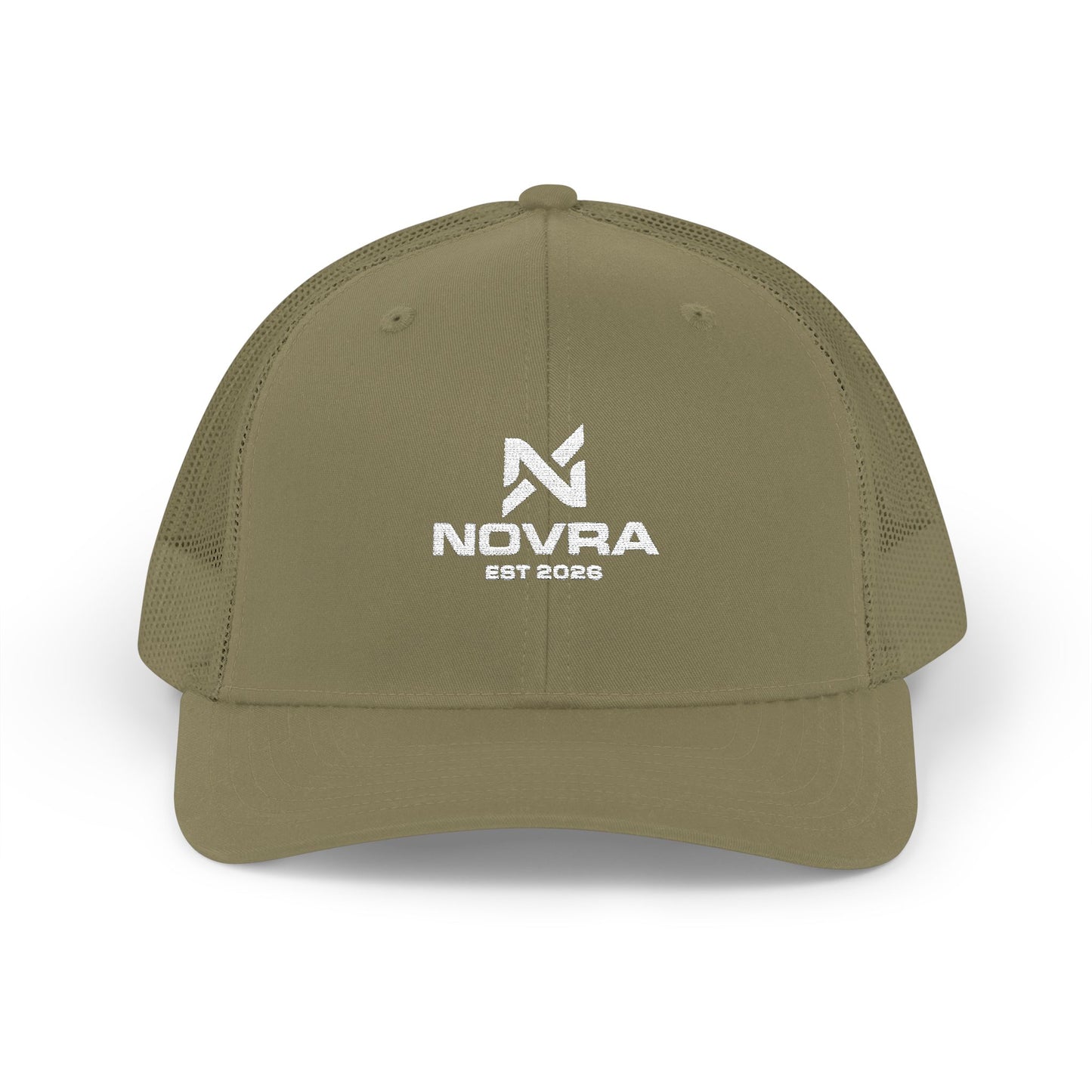 Trucker Hat — Embroidered NOVRA Logo Snapback