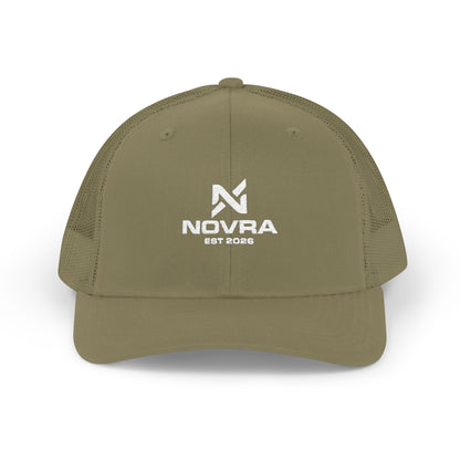 Trucker Hat — Embroidered NOVRA Logo Snapback