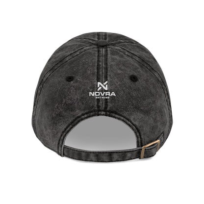 Vintage Embroidered Cap - "Discipline Is Visible" Distressed Baseball Hat